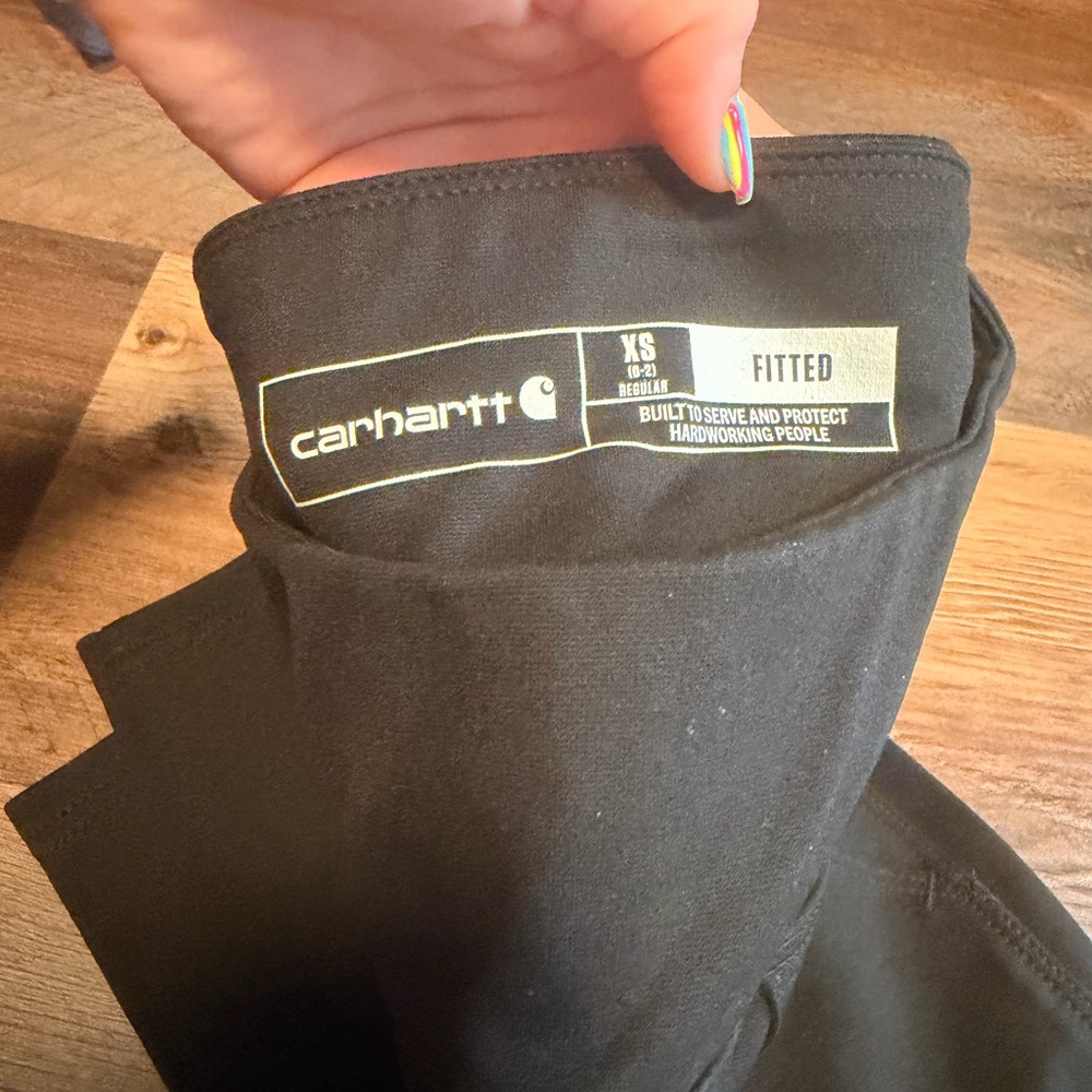 Carhartt Black Fitted Leggings
